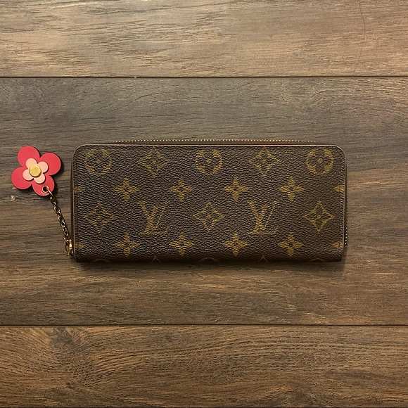 ❌SOLD❌ Louis Vuitton Monogram Pink Blooming Flower Clemence Wallet - Picture 2 of 16
